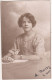 H15. Vintage Postcard. Studio Photograph Of A Lady Named Edie? - Vrouwen