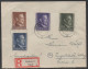 III REICH - GENERAL GOUVERNEMENT - CRACOVIE - POLOGNE / 1944 LETTRE RECOMMANDEE ==> INGOLSTADT (ref 7082) - Algemene Overheid