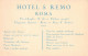 Italia - ROMA - Hotel San Remo, Via D'Azeglio 36 - Bares, Hoteles Y Restaurantes
