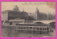 294264 / France - Paris Travaux Du Metropolitain. Preparatifs Des Operations De Foncage PC 1910 Paris USED 10 C. Semeuse - Covers & Documents