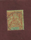 MADAGASCAR - Ex. Colonie Française - N° 34 De 1896/1899 -  Oblitéré - Type Colonies -. 20c. Brique Sur Vert - 2 Scan - Usados