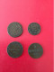 4 TRES ANCIENNES MONNAIE ITALIE - 4 OLD ITALIAN COINS. - Other & Unclassified