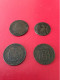 4 TRES ANCIENNES MONNAIE ITALIE - 4 OLD ITALIAN COINS. - Other & Unclassified
