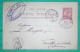 ENTIER MOUCHON RETOUCHE 10C LEVANT CAD SMYRNE TURQUIE D'ASIE POUR FOUILLOY SOMME 1904 CARTE POSTALE FRANCE - Covers & Documents