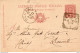 1895 CARTOLINA CON ANNULLO RECANATI + PERUGIA - Stamped Stationery