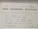 1867 FIRENZE  FATTURA  CALZOLERIA BALATRESI - Italy
