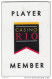 GREECE - Casino Rio(Player), Member Card, Used - Cartes De Casino