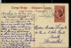Carte Avec Vue: N° 43 - 41 ( Pirogues Sur L'Uele ) Obl. KINSHASA -  03/06/1914 -  Pour BXL - Entiers Postaux
