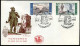 België - FDC -1385/88 Culturele Uitgifte --  Stempel : Tongeren - 1961-1970