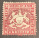 Württemberg Mi.19yb (460€), 1861 9 Kr Gute Farbe Lilarot Auf Dünnen Papier Gebraucht - Used