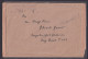 Schiffspost Reich Brief Wilhelmshaven Schiffstammdivision D. Nordsee Wesermünde - Lettres & Documents