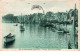 (RECTO / VERSO) LE POULIGUEN EN 1932 - N° 275 - LE PORT AVEC VOILIERS - QUAI JULES SANDEAU - CPA - Le Pouliguen