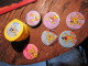 MARSUPILAMI  5 POGS ET 1 SLAMMER MARSUPILAMI  Et SON ETUI OFFERT PAR QUCIK - Marsupilami