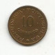 INDIA PORTUGUESE 10 CENTAVOS 1958 (WITH VARNISH) - Indien