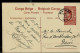 Carte Avec Vue: N° 43 - 53 ( Eléphant - Tué Par Un Assassin De Chasseur) Obl. MATADI: 31/07/1918 - Stamped Stationery