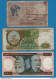 Delcampe - LOT BILLETS + 135  BANKNOTES - Kilowaar - Bankbiljetten