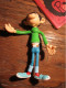 GASTON LAGAFFE  FIGURINE ARTICULE GASTON BOUCHE RONDE   YEUX MI-CLOS   FRANQUIN - Gaston