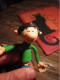 GASTON LAGAFFE  FIGURINE ARTICULE GASTON BOUCHE RONDE   YEUX MI-CLOS   FRANQUIN - Gaston