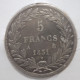 France - 5 Francs Louis Philippe 1831 A - Paris Tranche En Relief - 5 Francs