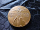 Grande Médaille En Bronze, Homme De Vitruve, Concours D'aménagement De Nevache 1975 - Professionals/Firms