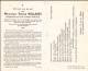 Doodsprentje / Image Mortuaire Emma Willaert - Bailleul Staden Ieper 1881-1958 - Obituary Notices