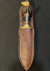 US WWII RICHTIG Knife - 4” Boot Fighting -F J R Clarkson Neb/WW2/FJR -Military - Knives/Swords