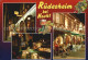 72496880 Ruedesheim Rhein Innenstadt Bei Nacht Strassencafe Restaurants Weinstad - Rüdesheim A. Rh.