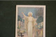 Image Religieuse Christ Dans Un Cimetière - Graveyard Holy Card - Images Religieuses