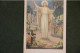 Image Religieuse Christ Dans Un Cimetière - Graveyard Holy Card - Santini