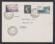 Luxemburg 512-513 Ansichten + Großherzogin Charlotte Brief FDC Echt Gelaufen N. - Covers & Documents