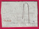 PETITE POSTE DE BANLIEUE MARQUE CHAPELLE EN ROUGE LENAIN N°125 INDICE 23 POUR PARIS LETTRE - 1701-1800: Précurseurs XVIII