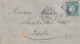 Lettre De Carcassonne à Aurillac LAC - 1849-1876: Klassik