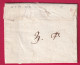 MARQUE P13P THURY HARCOURT CALVADOS 1809 INDICE 19 TEXTE DE COMBRAY POUR BAYEUX LETTRE - 1801-1848: Precursors XIX