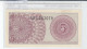 BILLETE INDONESIA 5 SEN 1964 P-91a - Autres - Asie