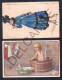 2 TWO REAL POSTCARDS PORTUGAL CORPO EXPEDICIONÁRIO PORTUGUÊS - ENVIADOS DE FRANÇA EM 1917 E 1918 - Autres & Non Classés