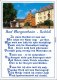 Ansichtskarte Bad Mergentheim Deutschordens-Schloss Spruchkarte 1995 - Bad Mergentheim