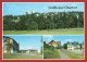 Oberhof (Thüringen) Teilansicht,  Weineck,  FDGB-Erholungsheim Rennsteig 1989 - Oberhof