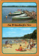 Ansichtskarte Zossen Großer Wünsdorfer See - Bootssteg Und Badestrand 1988 - Zossen