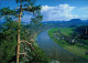 Ansichtskarte Wehlen Blick Von Bastei Auf Das Elbtal, Wehlen 1995 - Rathen