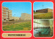 Ansichtskarte Wittenberge Perleberger Straße Mit Schwimmhalle 1984 - Wittenberge