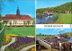 Diesbar (Elbe)-Nünchritz (Elbe) Rathaus, Fähre, Bootsanlegestelle 1980 - Diesbar-Seusslitz