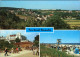 Bansin-Heringsdorf Usedom Blick Auf Den Ort, FDGB-Erholungsheim Josef 1987 - Autres & Non Classés