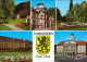 Sonneberg Stadtpark, Deutsches Spielzeugmuseum, Kreisratsgebäude, Rathaus G1974 - Sonneberg