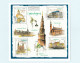 Delcampe - France 2019 4 Cartes Capitales Européennes Entier Postal  Athènes Budapest Copenhague Madrid - PAP:  Varia (1995-...)