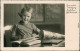 Glückwunsch - Schulanfang: Mädchen Mit Schultüte Am Schreibtisch 1932 - Einschulung