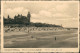 Postcard Kolberg Kołobrzeg Strand Und Strandschloss 1936  - Pommern