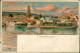 Ansichtskarte Überlingen Blick Auf Die Stadt Künstlerkarte Biese 1907 - Ueberlingen