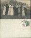 Menschen Soziales Leben Gruppenfoto Aufgereihte Gesellschaft 1913 Privatfoto - Non Classés