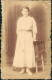 Fotokunst Fotomontage Frau Atelier-Porträt-Foto 1910 Privatfoto - Personnages