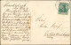 Religion/Kirche - Behüt Dich Gott Golduntergrund Prägekarte 1912 Goldrand - Other & Unclassified